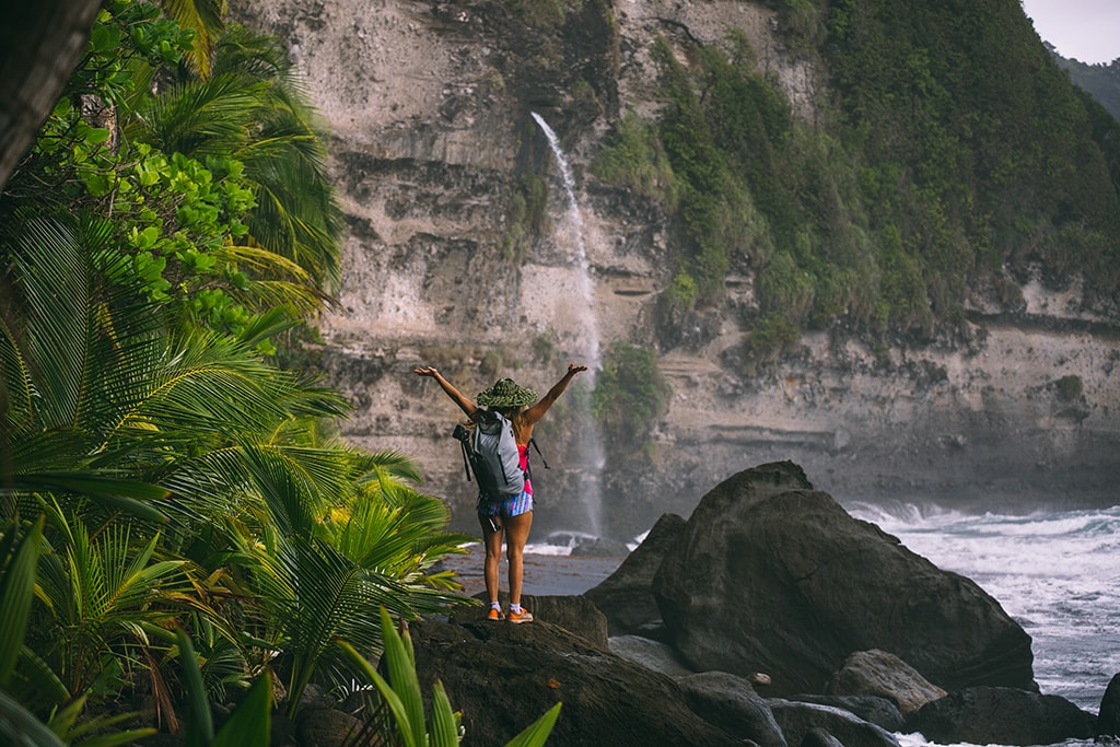 From waterfalls to mountain vistas, Dominica rewards hikers with memorable views. From waterfalls to mountain vistas, Dominica rewards hikers with memorable views.