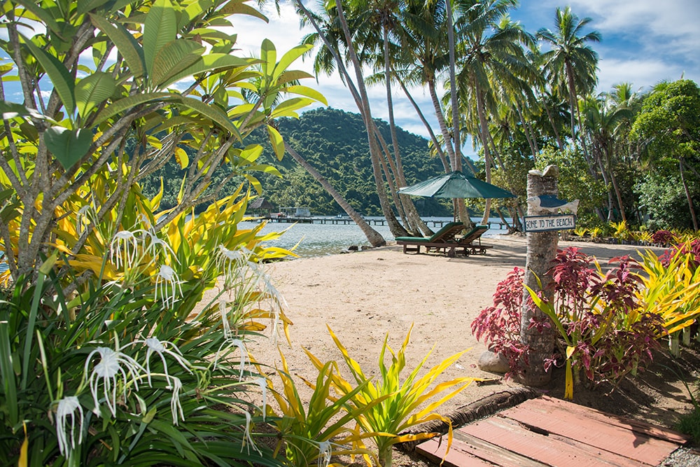 Guest can snorkel right from the beach at Lalati Resort. Guest can snorkel right from the beach at Lalati Resort.