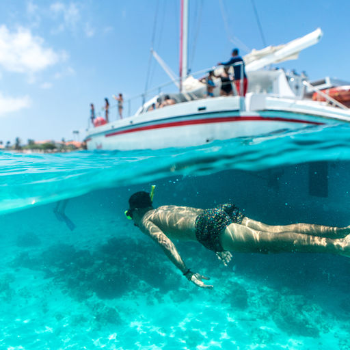 Snorkeling in Aruba