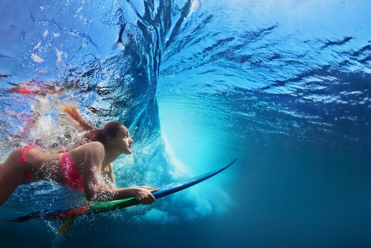 Surfing in Australia