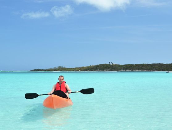 Kayaking in the Bahamas
