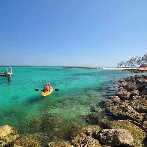 Kayaking in the Bahamas