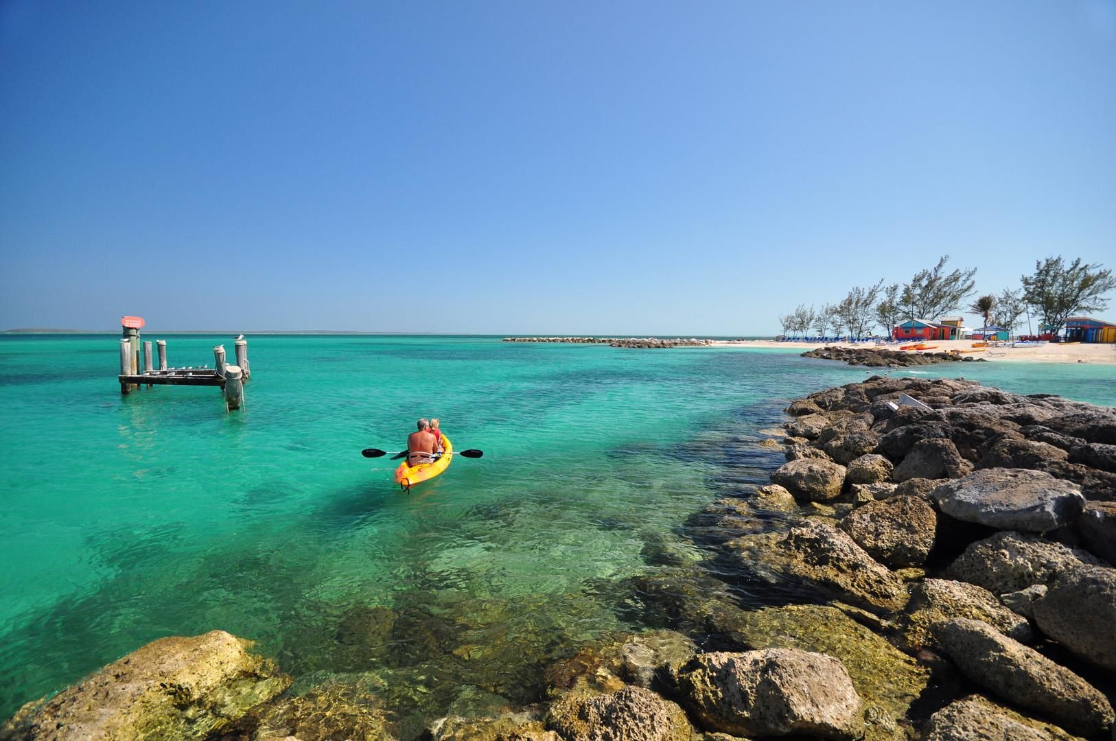 Kayaking in the Bahamas