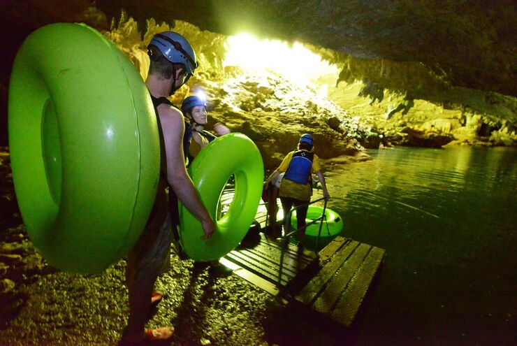 Tubing in Belize