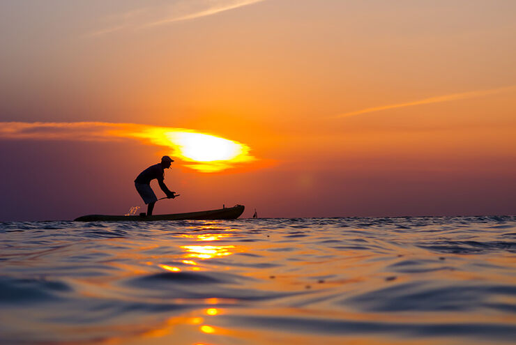 SUP in Belize