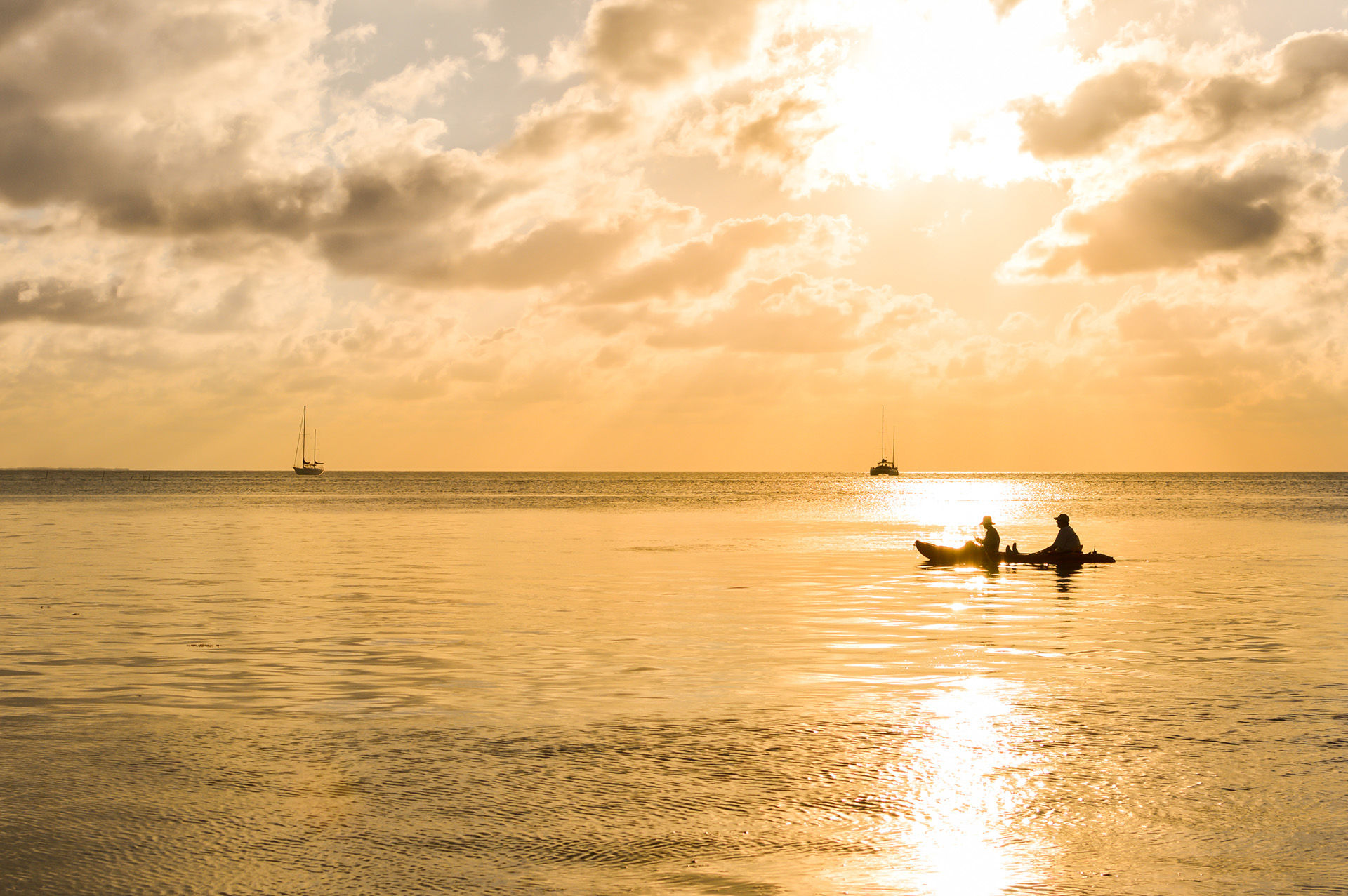 Kayaking in Belize