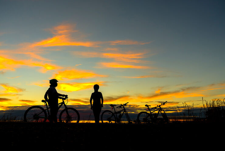 Biking