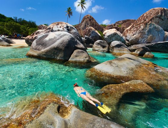 Snorkeling in the British Virgin Islands