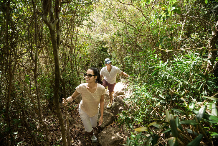 Hiking in the British Virgin Islands