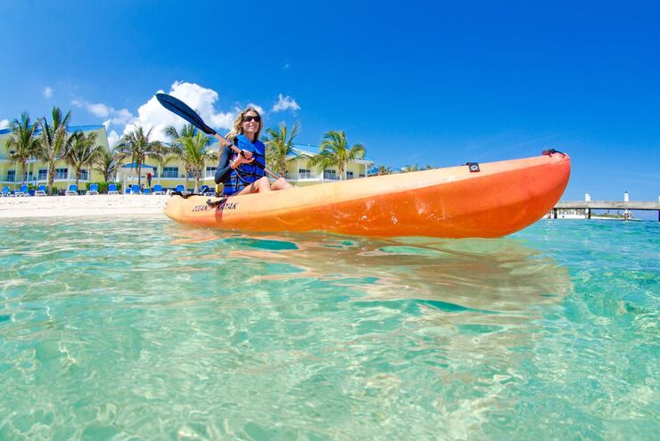 Kayaking in the Cayman Islands