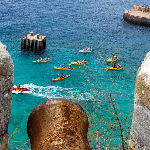 Kayaking in Curacao
