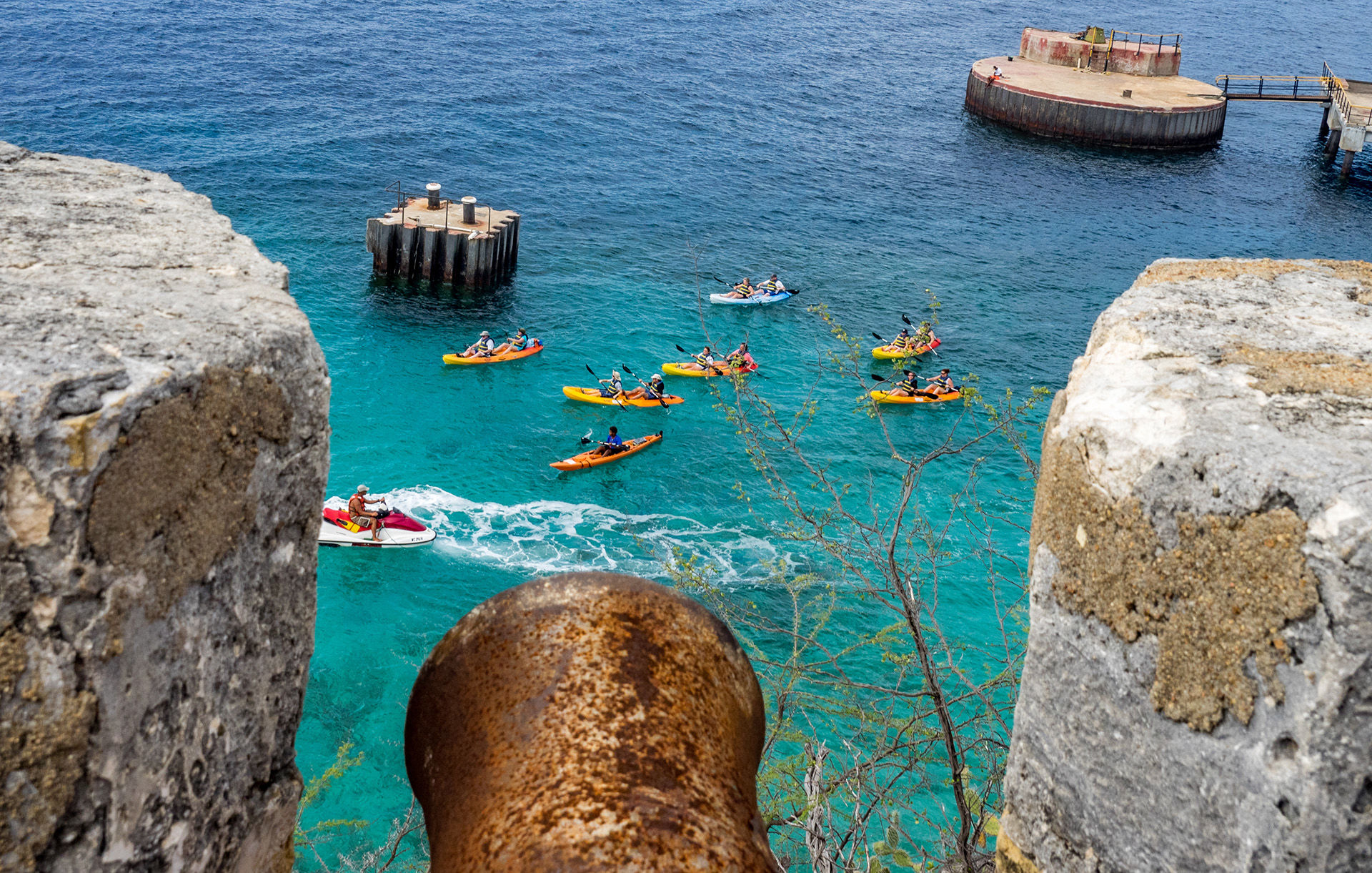 Kayaking in Curacao Kayaking in Curacao