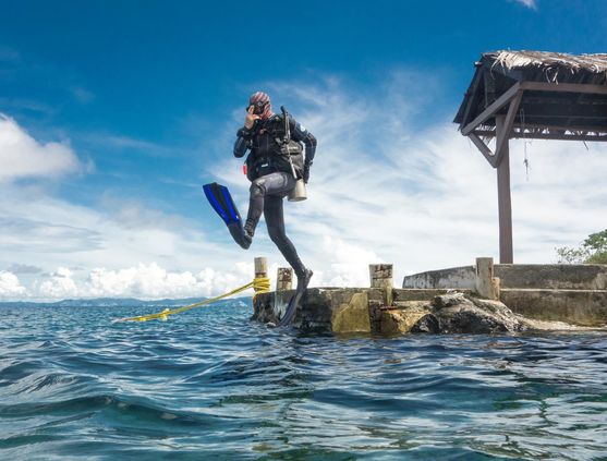 SCUBA diving in Fiji