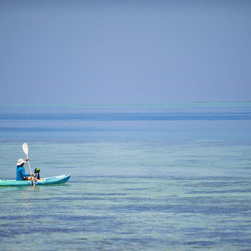 Kayaking in Fiji