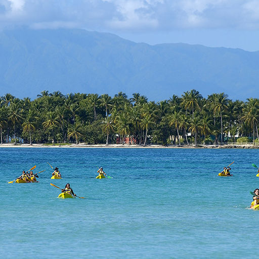 Kayaking in Guadeloupe
