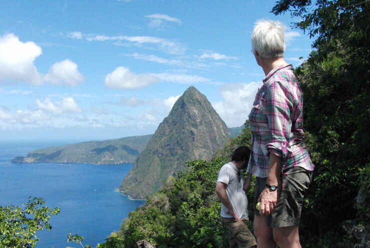 Hiking in St. Lucia