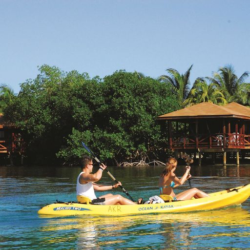 Kayaking in the Bay Islands