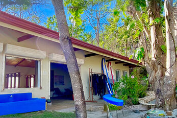 The dive center provides each guest with ample personal and storage space. The dive center provides each guest with ample personal and storage space.