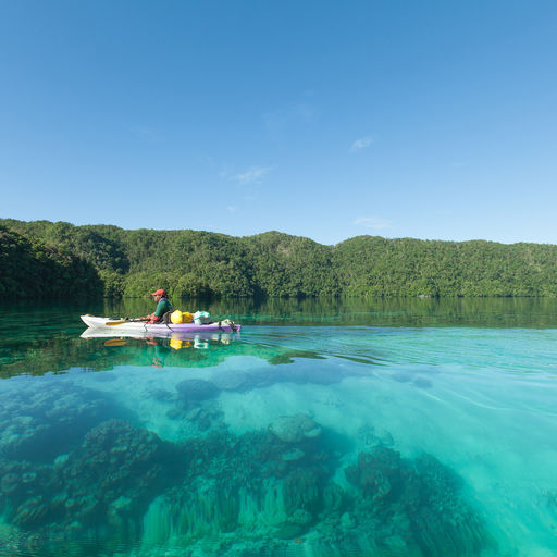Kayaking in Micronesia