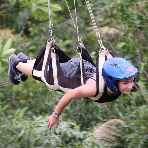 Ziplining in the Philippines