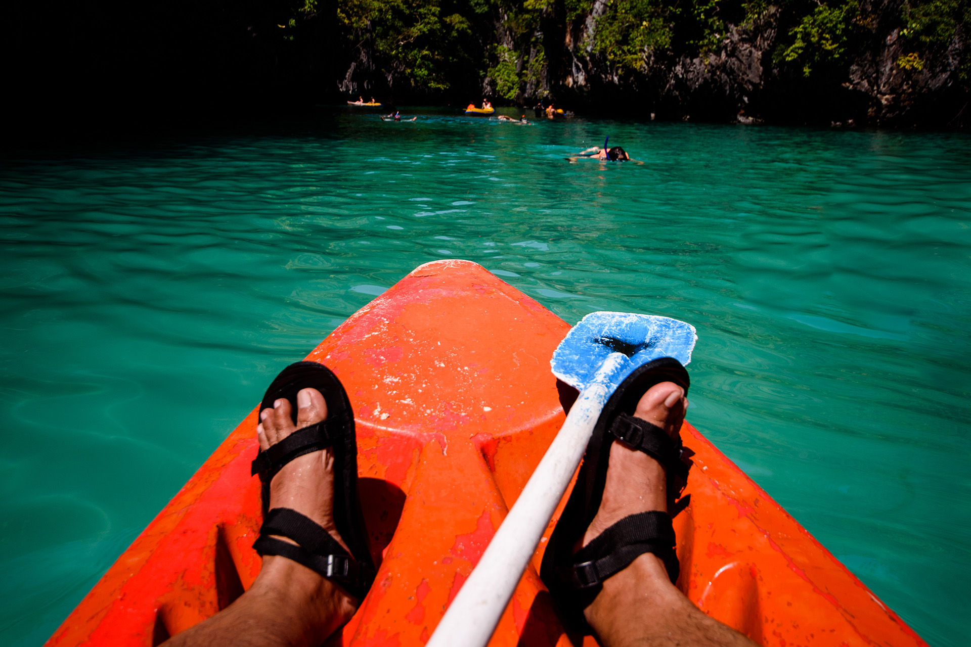Kayaking in the Philippines