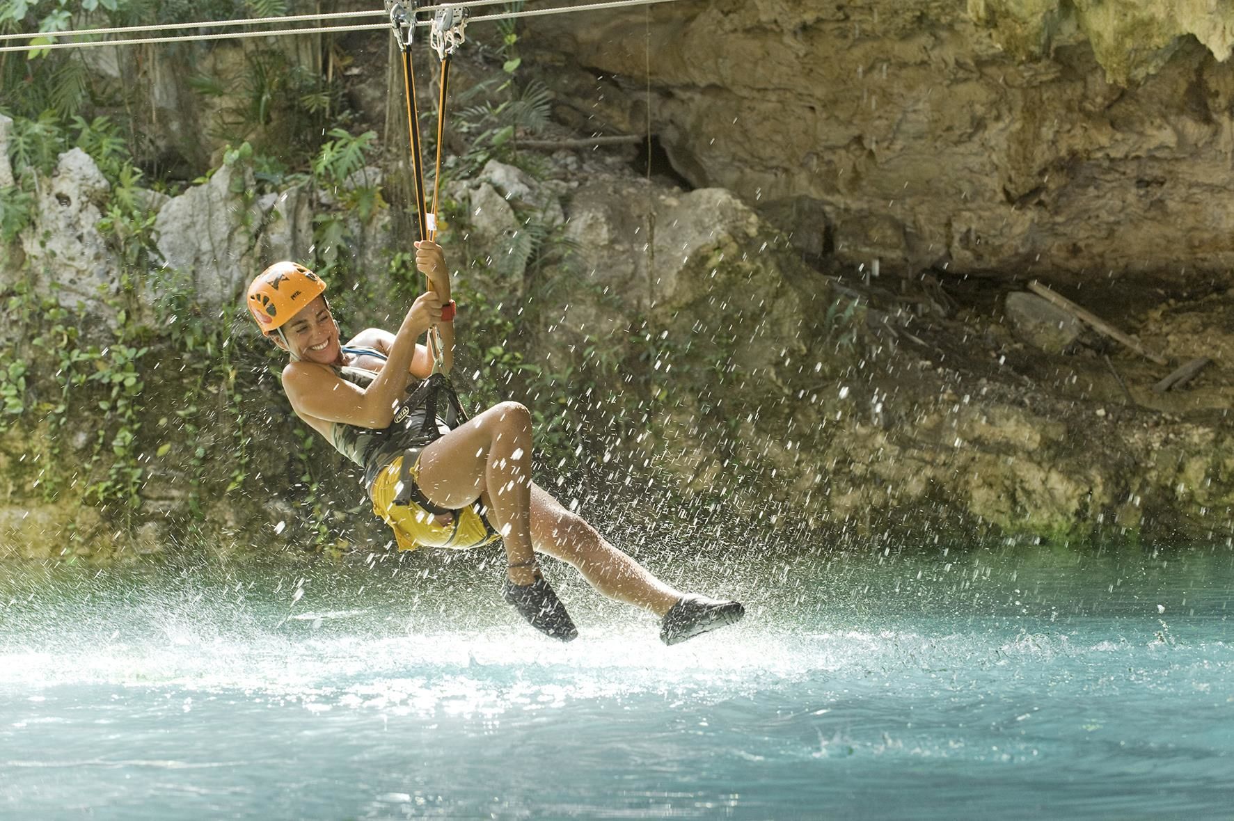 Ziplining in Riviera Maya Ziplining in Riviera Maya
