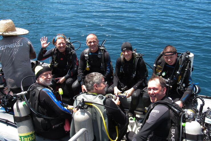SCUBA diving in the Solomon Islands