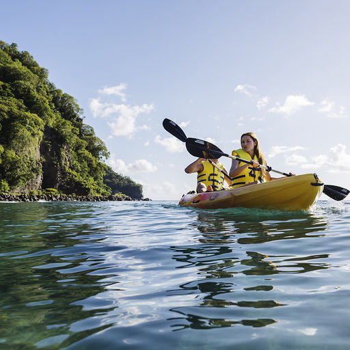 Kayaking in St. Lucia