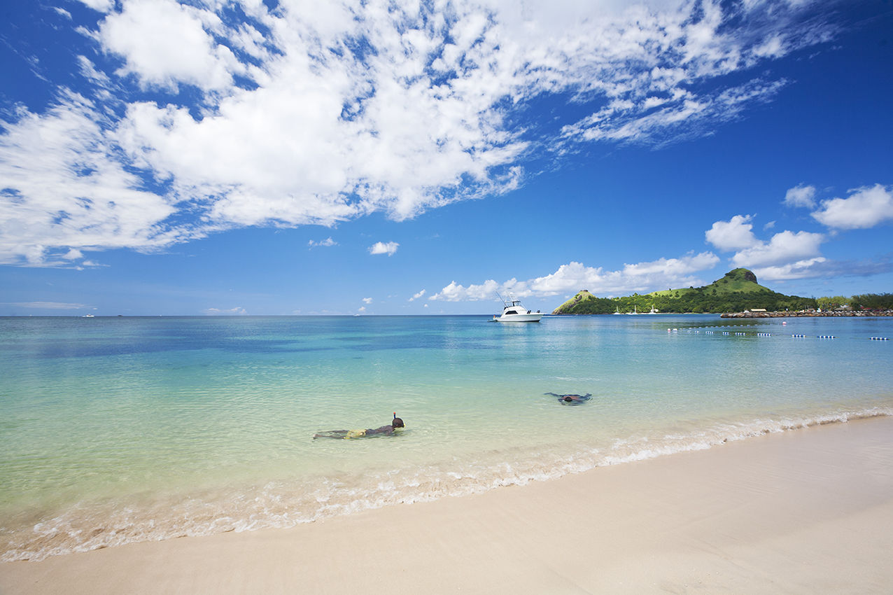 Snorkeling in St. Lucia