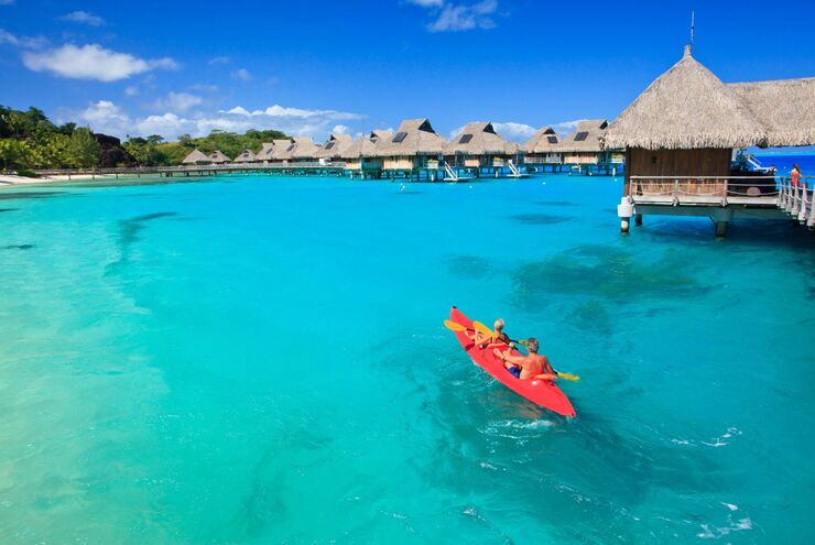 Kayaking in Tahiti