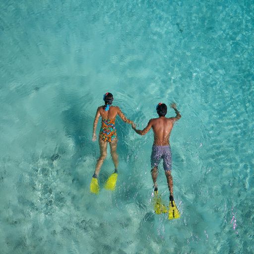 Snorkeling in Tahiti