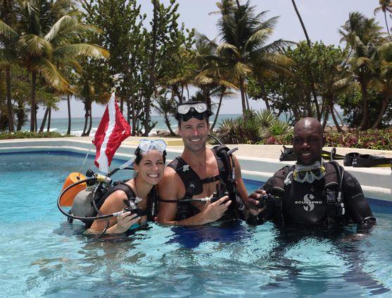 SCUBA diving in Tobago