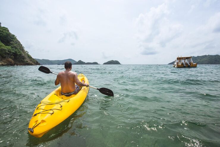Kayaking in Tobago